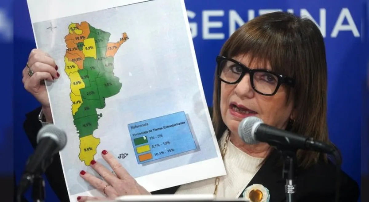 Soberanía en peligro: Bullrich explicó la escandalosa ley con la que pretenden vender el 25% de la Argentina