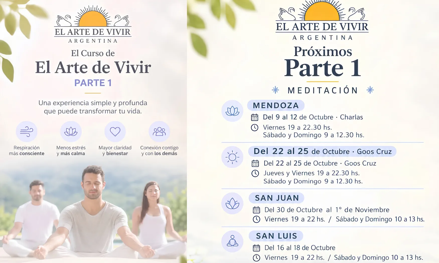 Encontrar calma en medio de la exigencia: la experiencia de un fiscal con El Arte de Vivir